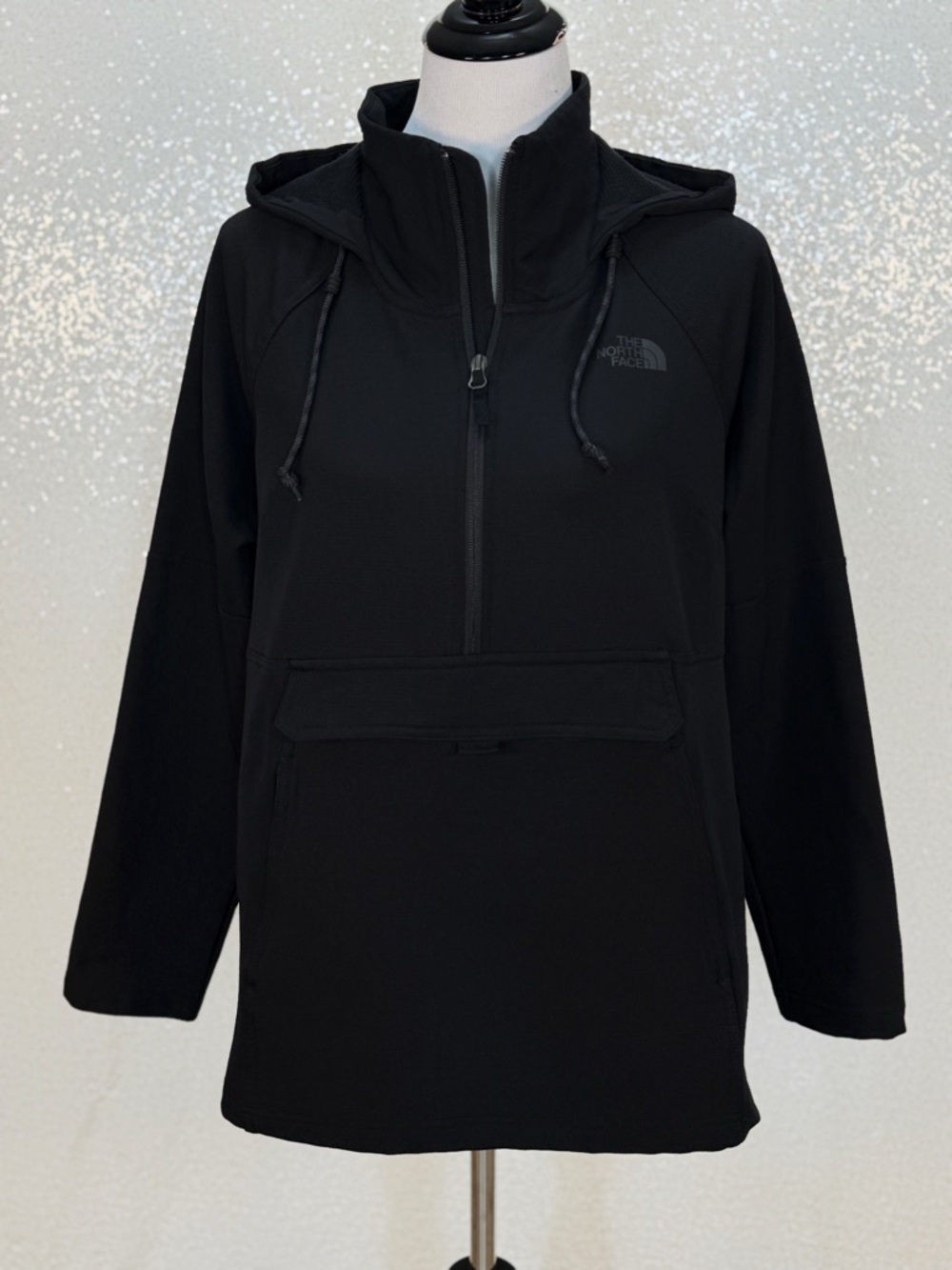 The North Face Women’s Tekno Ridge WindWall Pullover Hoodie Black Size Large - Picture 12 of 16
